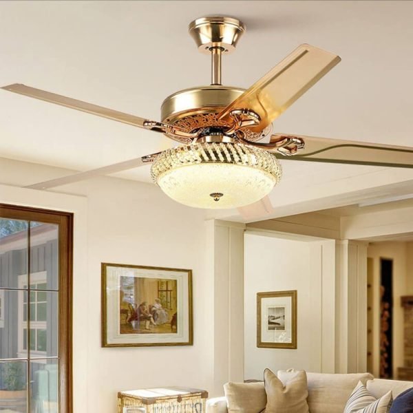 Quạt trần đèn QDX09 cho phòng khách