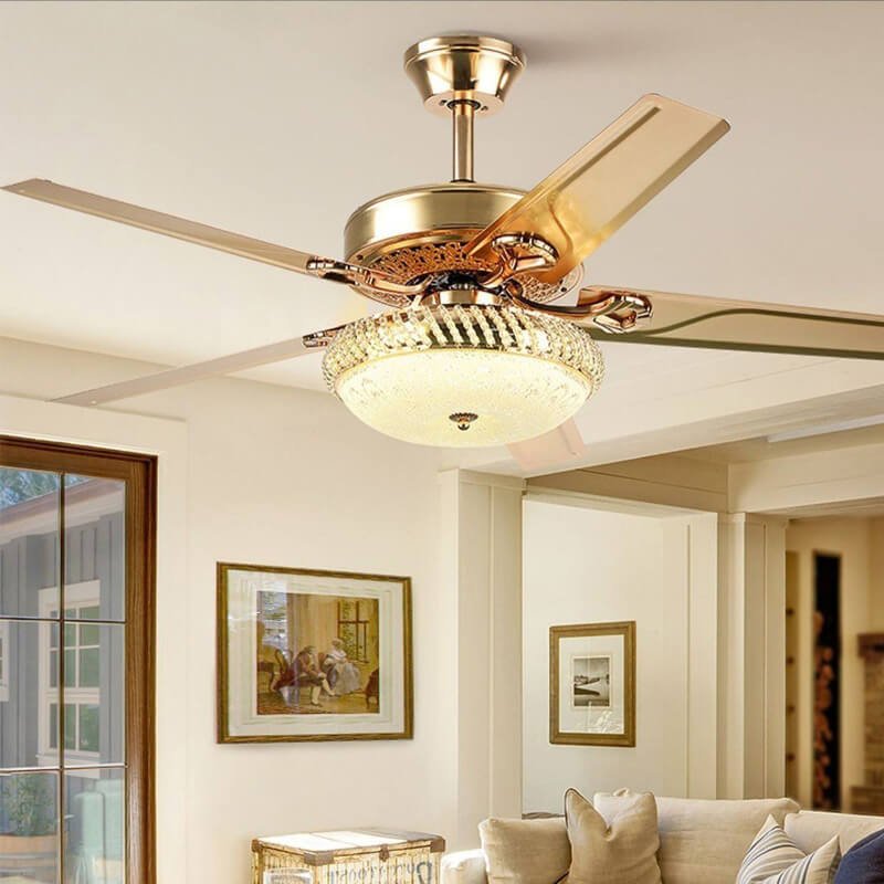 Quạt trần đèn QDX09 cho phòng khách