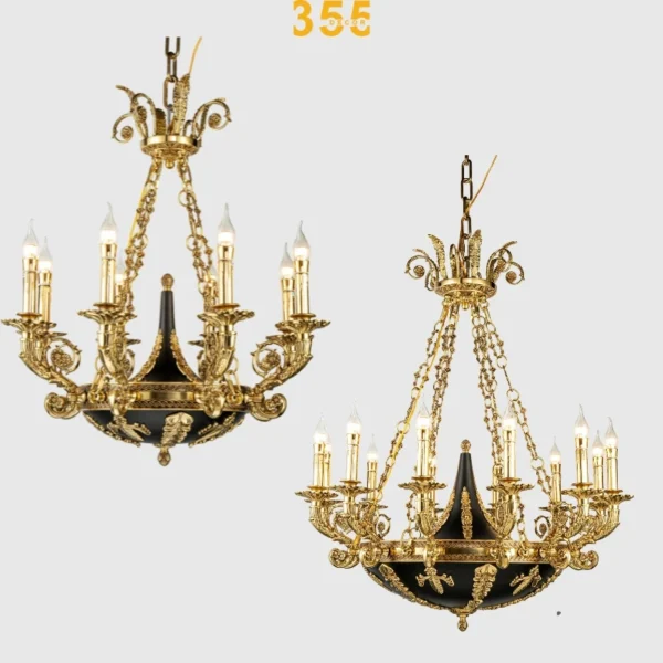 Đèn Chùm DCD0427 – Kiệt Tác Nghệ Thuật Mang Phong Cách Hoàng Gia