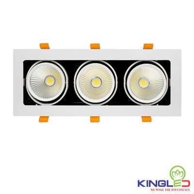 Đèn LED Âm Trần Spotlight KingLED Hộp 30W