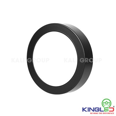 Đèn LED Ốp Trần Tròn 24W KingECO Viền Đen EC-ONL-24-T300-T-D