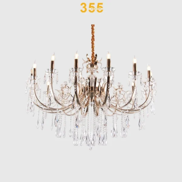 Đèn Chùm DC20210T16 – Tinh Hoa Đèn Trang Trí Phòng Khách Sang Trọng Và Hiện Đại