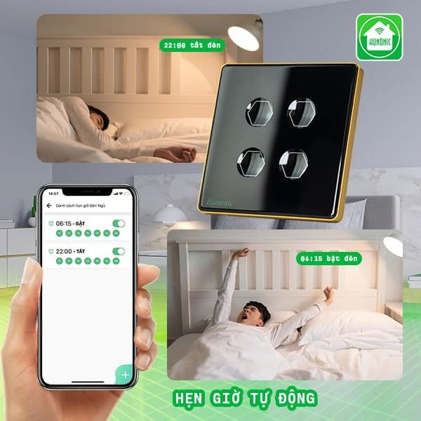 Công Tắc Hunonic Premium Hình Vuông 19 cong tac hunonic premium hinh vuong 11